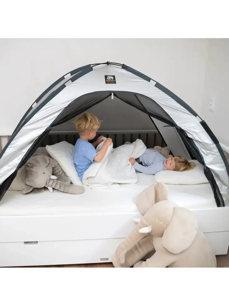 Bedtent Klamboe - 200x90cm - Muggennet - 1mm gaas