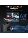 1CH Dashcam - WiFi GPS 4K 64GB - T8 Pro Dashcam