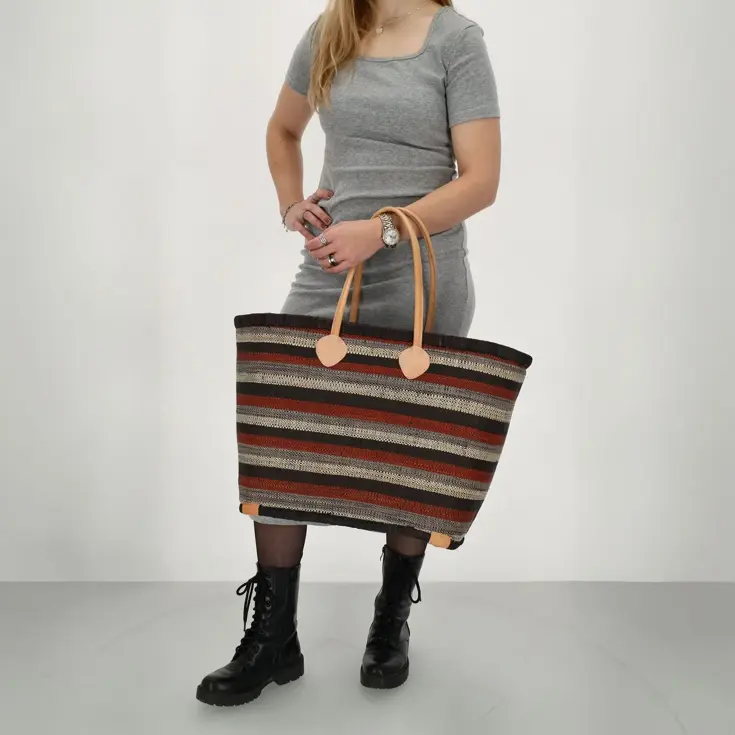 Raffia - Rieten Mand XL - Strandtas