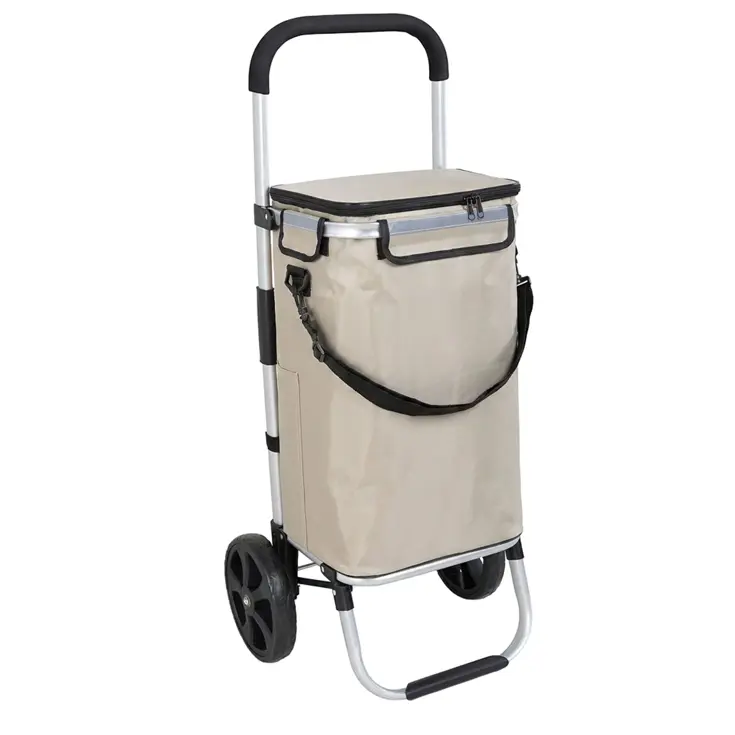 Boodschappenwagen 40L, koelvakje