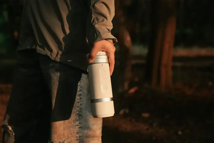 OutIn - Fino Draagbare Elektrische Koffiemolen