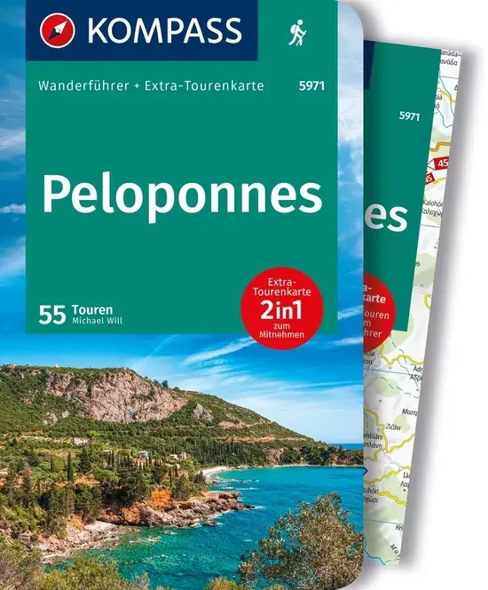 Wandelgids WF 5971 Peloponnes (Peloponnesos)