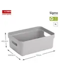Sigma home - Opbergbox - 9L - 6-delig