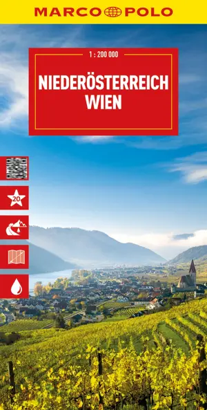 Wegenkaart 01 Niederösterreich