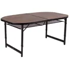 Bo-Camp Tafel Woodbine Ovaal 150x80 cm