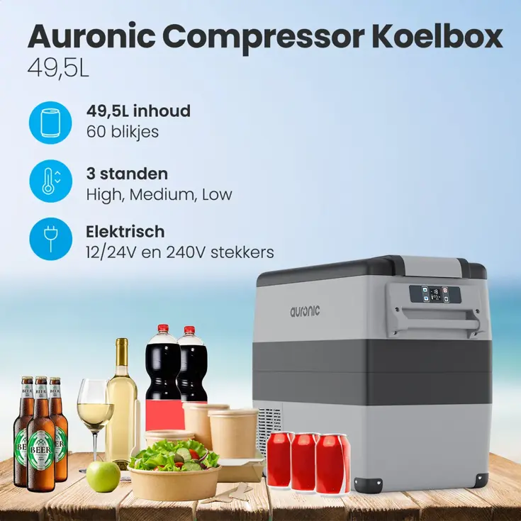 Auronic Compressor Koelbox - 49.5L
