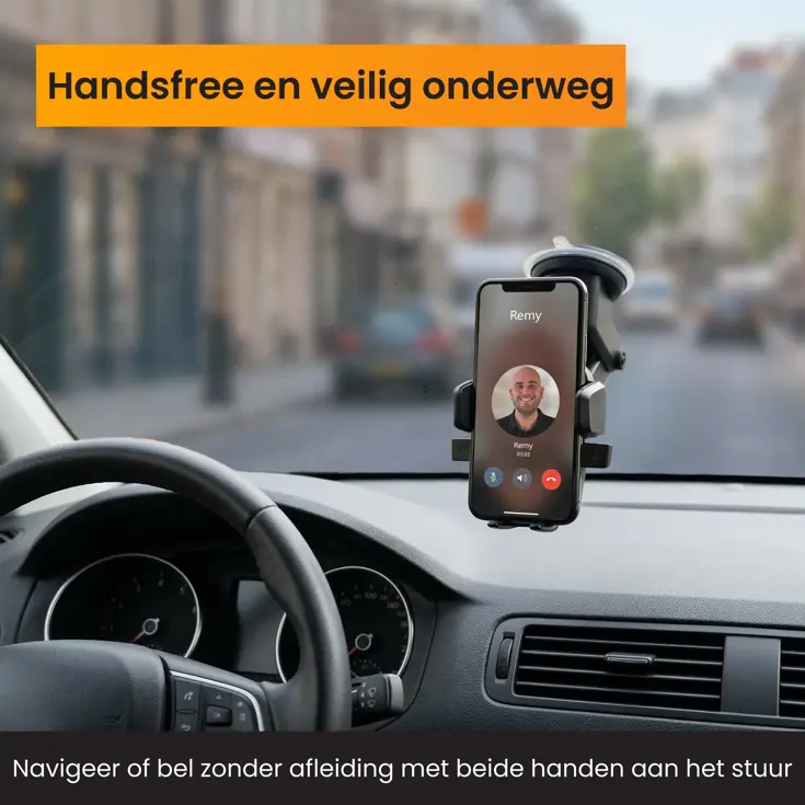 Telefoonhouder Auto voor Raam en Dashboard