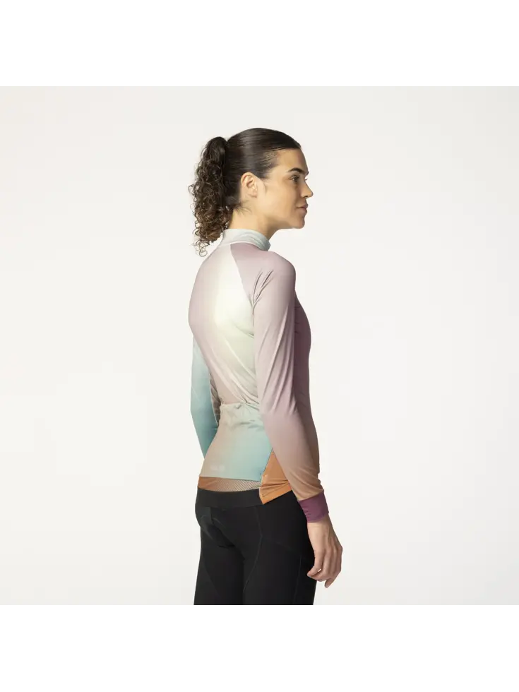 Gradient Fietsshirt Lange Mouwen Performance Dames