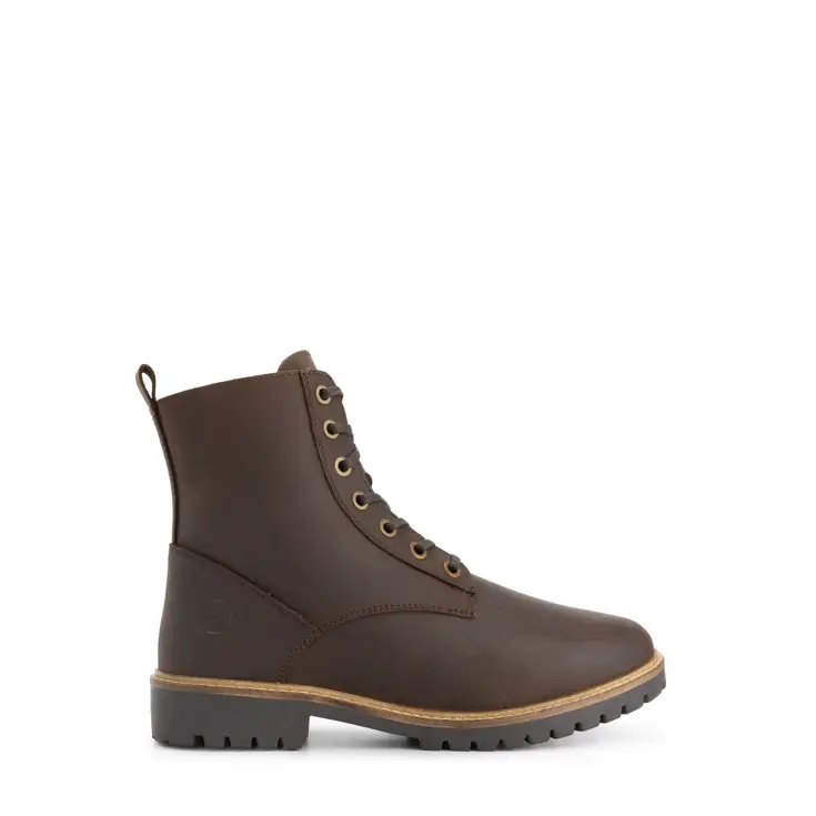 Rykken Heren - Veterboots met rits - Wol gevoerd