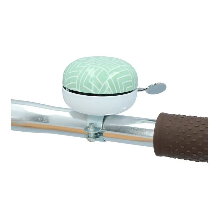 Grote Ding Dong fietsbel mintgroen