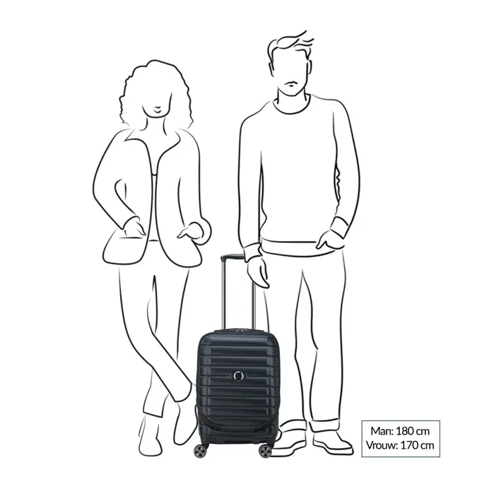 Delsey Shadow 5.0 koffer / 44 L