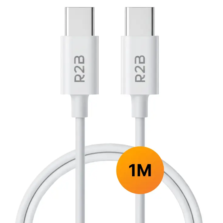 USB-C naar USB-C Kabel - 1 Meter