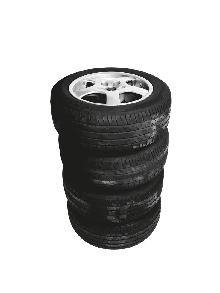 Aluminium velgenstandaard met bandenhoes