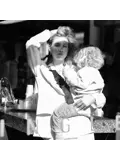 Kinderdrager  Ribfluweel