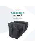 Voltano Dubbele Fietstas 24 L Urban Flow XL