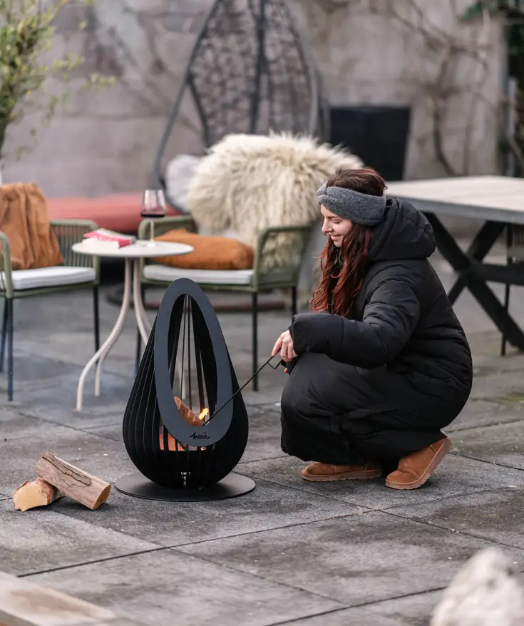 Wooh Design Vuurhaard Luma Medium
