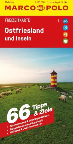 Toeristische kaart FZK 05 Ostfriesland & Inse