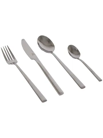 Bestekset RVS 16-Delig 4 Persoon