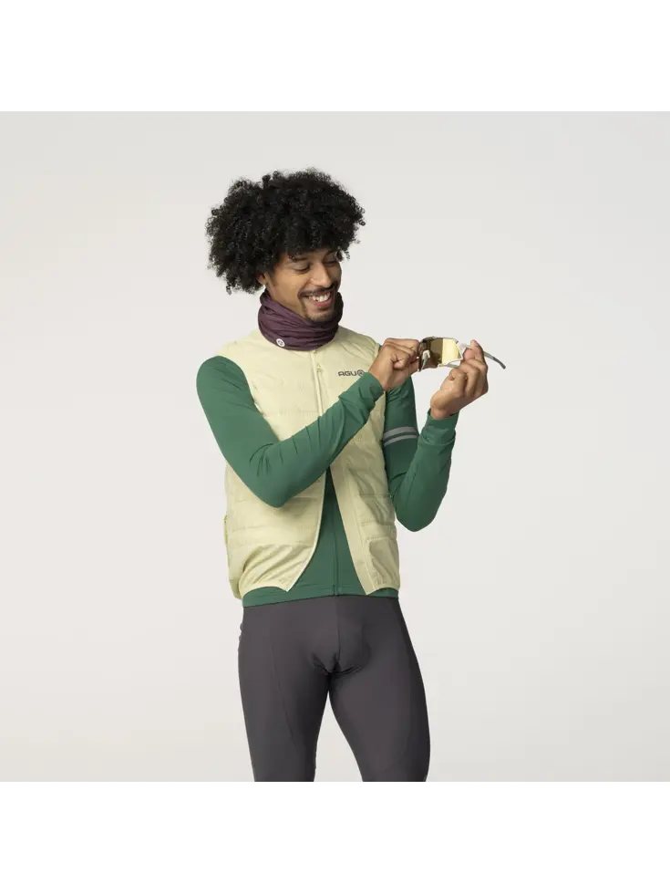 Solid Fietsshirt Lange Mouwen Performance  Heren