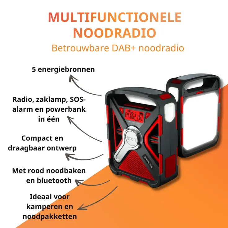Etón Quest DAB+ noodradio