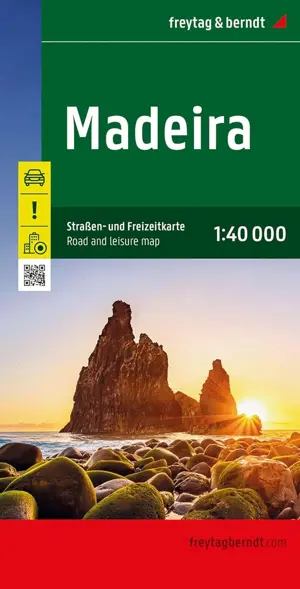 Wegenkaart Madeira