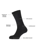 Comfort - 3 paar - Merinowollen Sokken