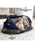 Baby luxe campingbedje - Zelfopblaasbare matras