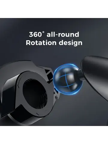 Dashboard Telefoonhouder - Zwart - Joyroom