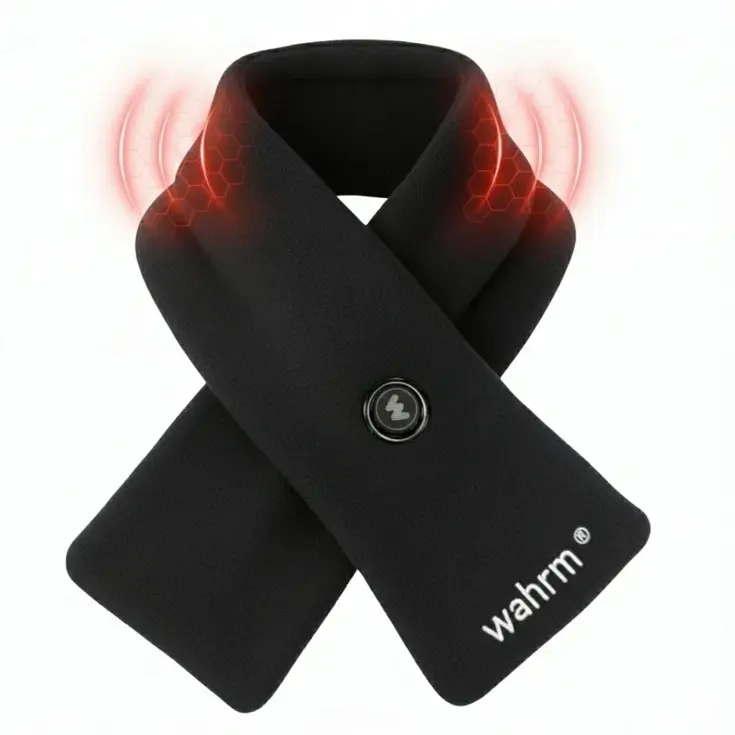 Oplaadbare verwarmende shawl - drie standen