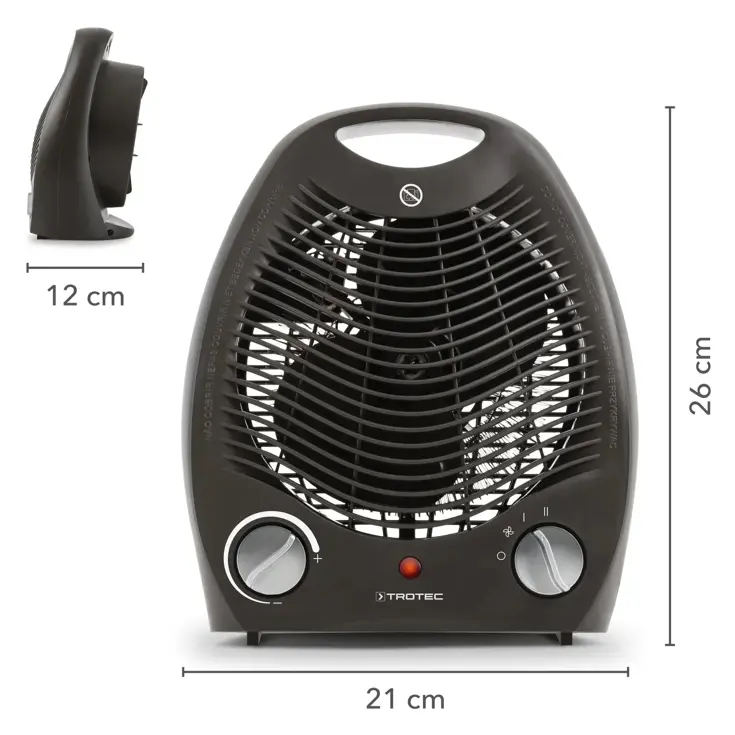 Elektrische Ventilatorkachel - TFH 20 E