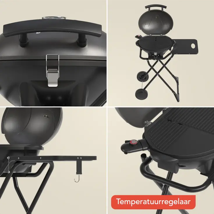 Elektrische BBQ – 2400W – Zwart