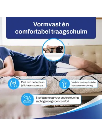 Orthopedisch Kniekussen voor in bed - Beenkussen