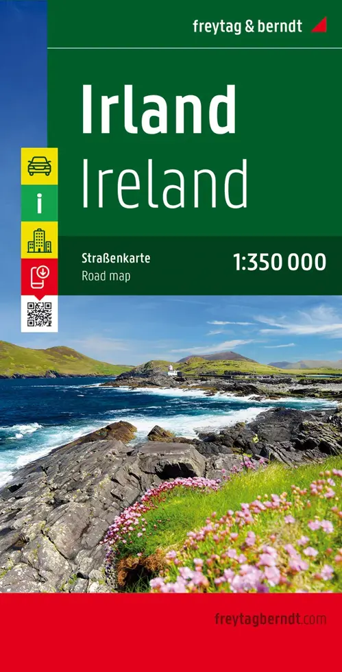 Wegenkaart Ierland