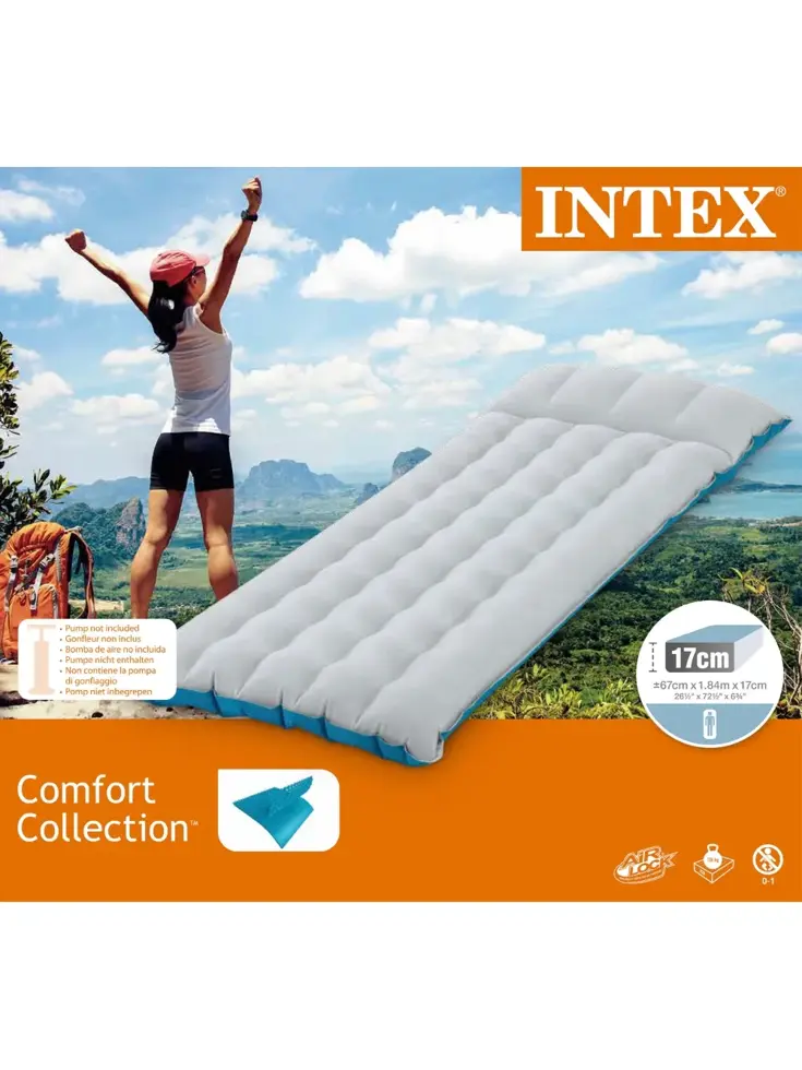 Campingmat - Intex - 1P - 67x184 cm