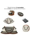 Baby luxe campingbedje - Zelfopblaasbare matras