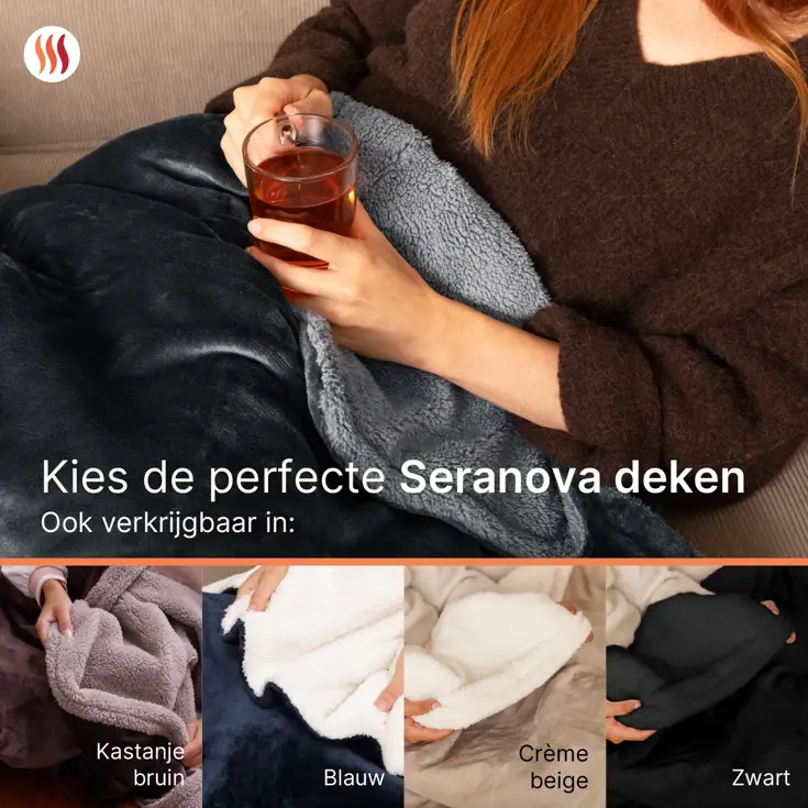 Seranova Elektrische Deken XXL - 180x160 cm