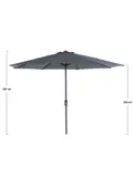 Lotus Ø300 Stokparasol Garden Impressions