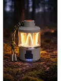 String campinglamp met zaklamp