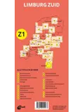ANWB Fiets en wandelknooppuntenkaart Z1 Limburg zuid