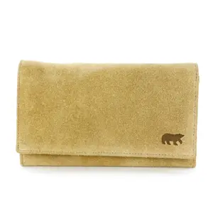 Sweety XL - Suede Leren Overslagportemonnee