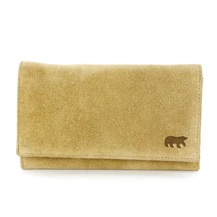 Sweety XL - Suede Leren Overslagportemonnee