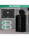 Avalo Prullenbak met Sensor 50L - RVS