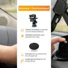 Telefoonhouder Auto Zuignap met Dashboard Pad