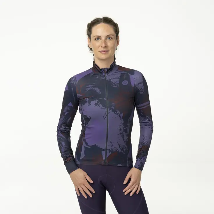 Flower - Fietsshirt dames