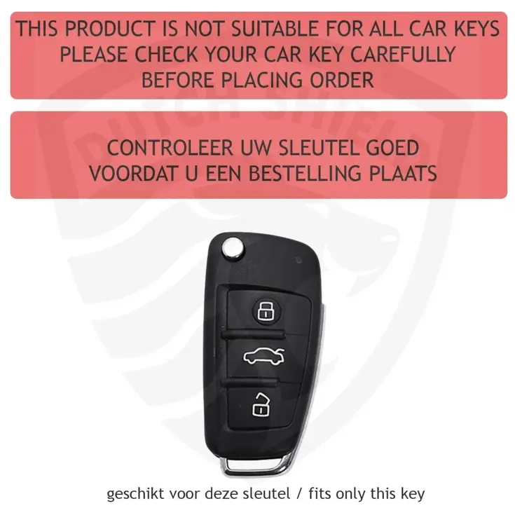 TPU Sleutelhoesje voor Audi groen,goud C3
