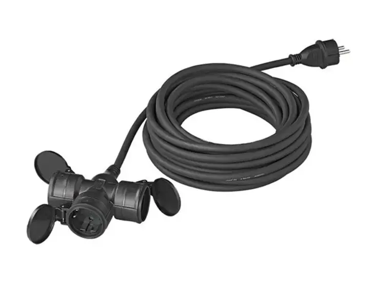 ProPlus Stekkerdoos Schuko 3-voudig 10M