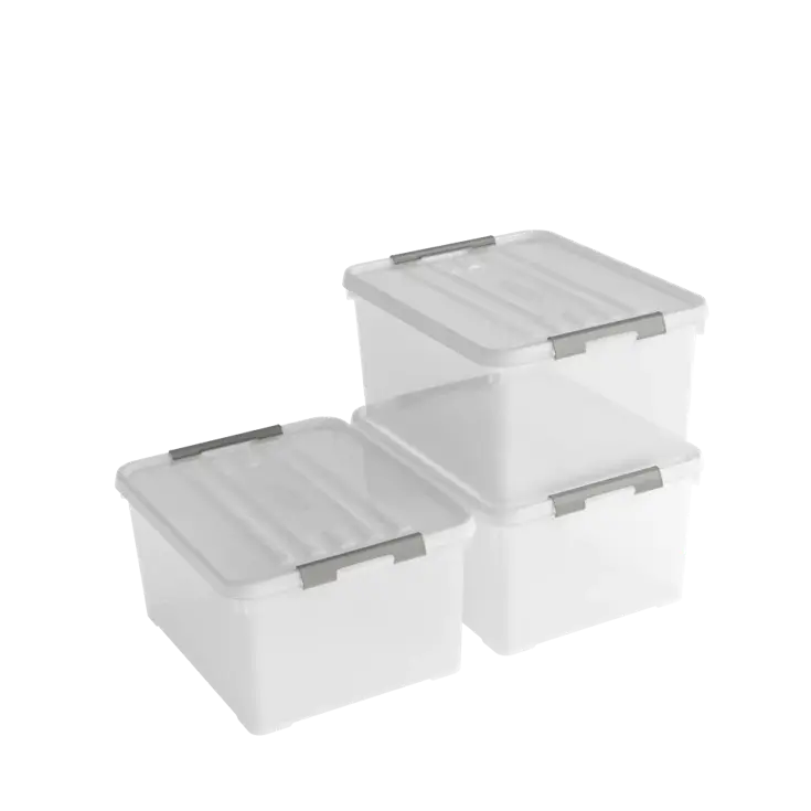 Curver Handy+ Opbergbox - 35L - 3 stuks