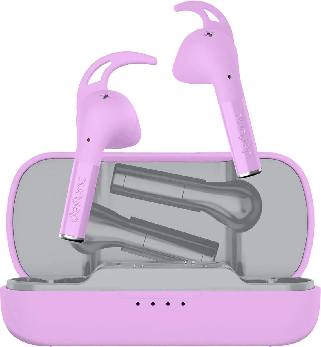 Defunc   Draadloos in-ear bluetooth oortjes  Lila