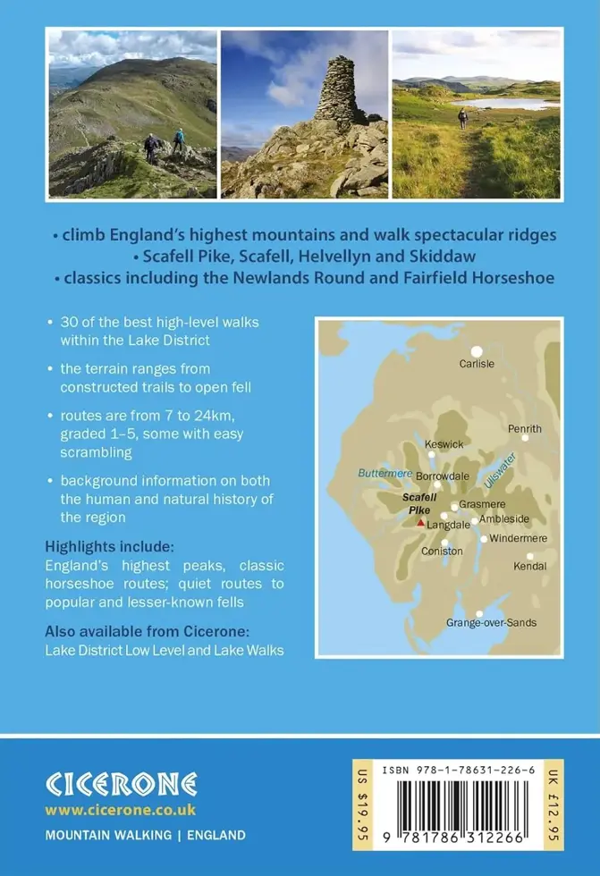 Gids Lake District: High Level Fell Walks