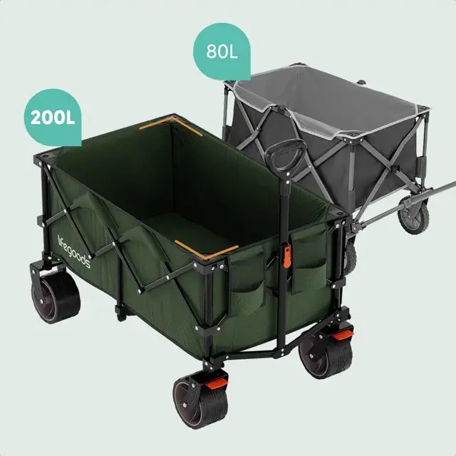 LifeGoods Bolderkar - 100KG - 200L